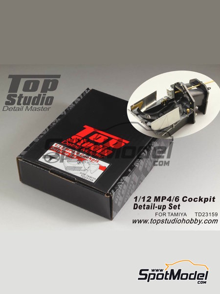 Top Studio TD23159: Detail up set 1/12 scale - McLaren Honda MP4/6